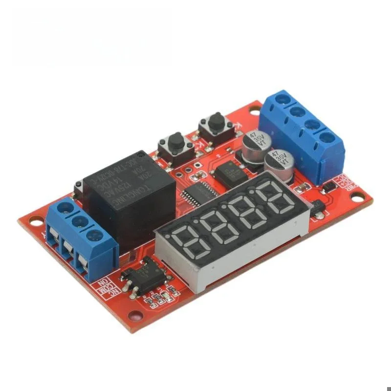 AliExpress SZYTF DC 5V 12V 24V 10A Adjustable Time Delay Relay Module 32 Modes LED Digital Timming Trigger Timer Control Switch Pulse Cycle
