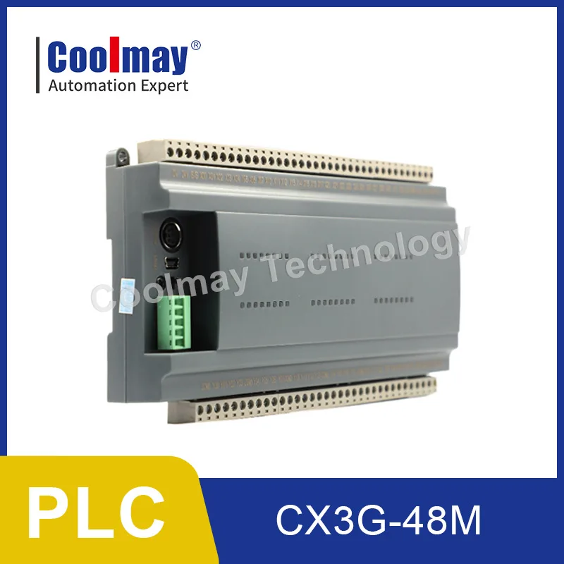 Coolmay plc programmable logic controller plc industrial modbus monitor rs232 rs485  controller plc motor control