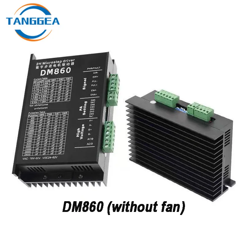 Stepper Motor Driver DM860 DM860H DSP Controller alternative of Leadshine MA860H DMA860H