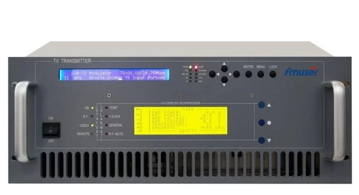 FMUSER 100W Digital TV Transmitter ATSC DTMB DVB-T DVB-T2 ISDB-T TV Transmitter Terrestre Numérique Télévision (TNT)