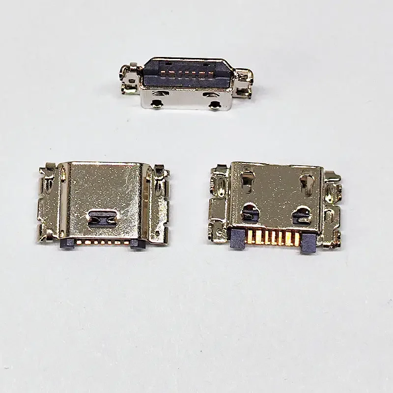 100 szt. Złącze Micro USB 7-pinowe Port ładowania Dock do Samsung J5 J7 A7 A8 A10 J330 J530 J730 J1 J100 J500 J5008 J700F J7008 — zdjęcie 2