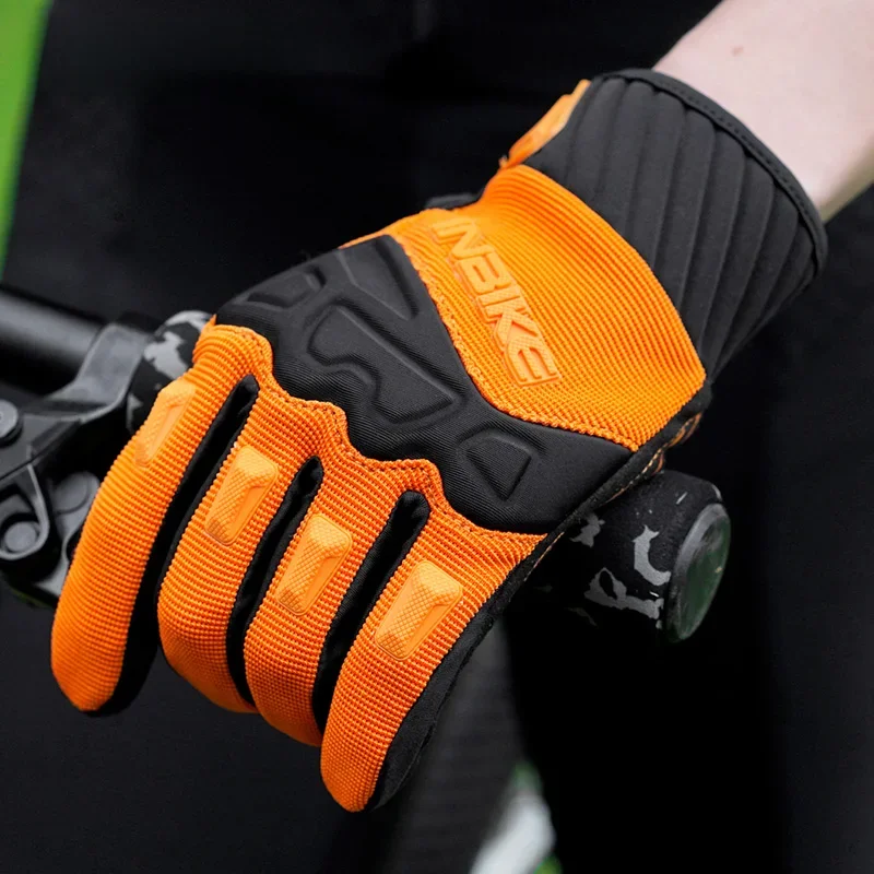 AliExpress INBIKE Men's Cycling Gloves Touchscreen MTB Cycling Bicycle Riding Gloves for Men Bike Sports Gloevs Motorcycle MTB Accessories
