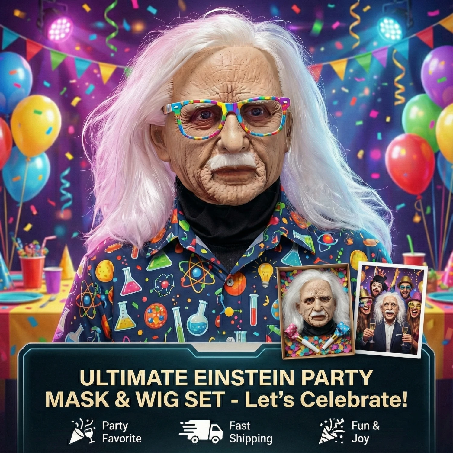 

Adult Realistic Old Man Latex Mask with White Eyebrows Funny Rubber Grandpa Headgear for Halloween Cosplay Prank Costumes