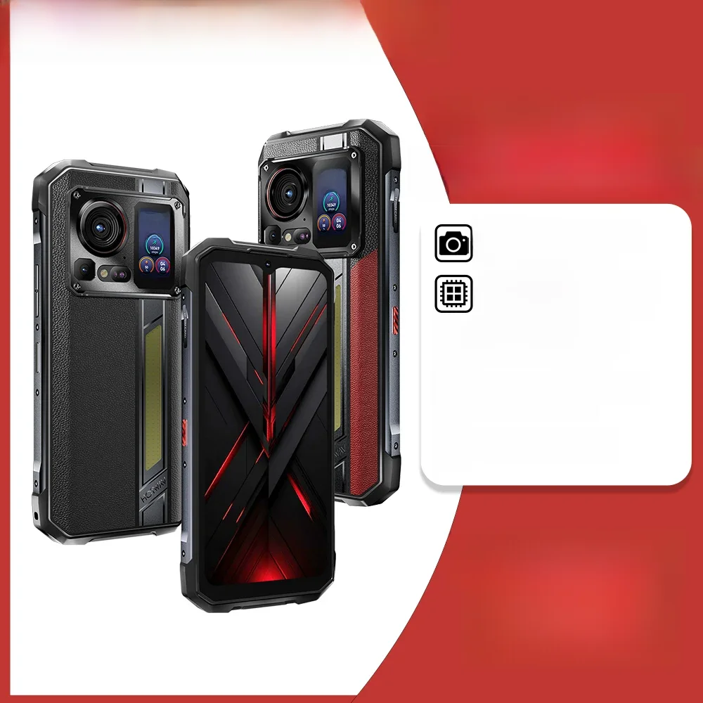 HOTWAV Hyper 7 Pro Robustes Telefongröße 7050 5G 200 MP Android 14 6,6'' FHD+ 120 Hz Smartphone 36