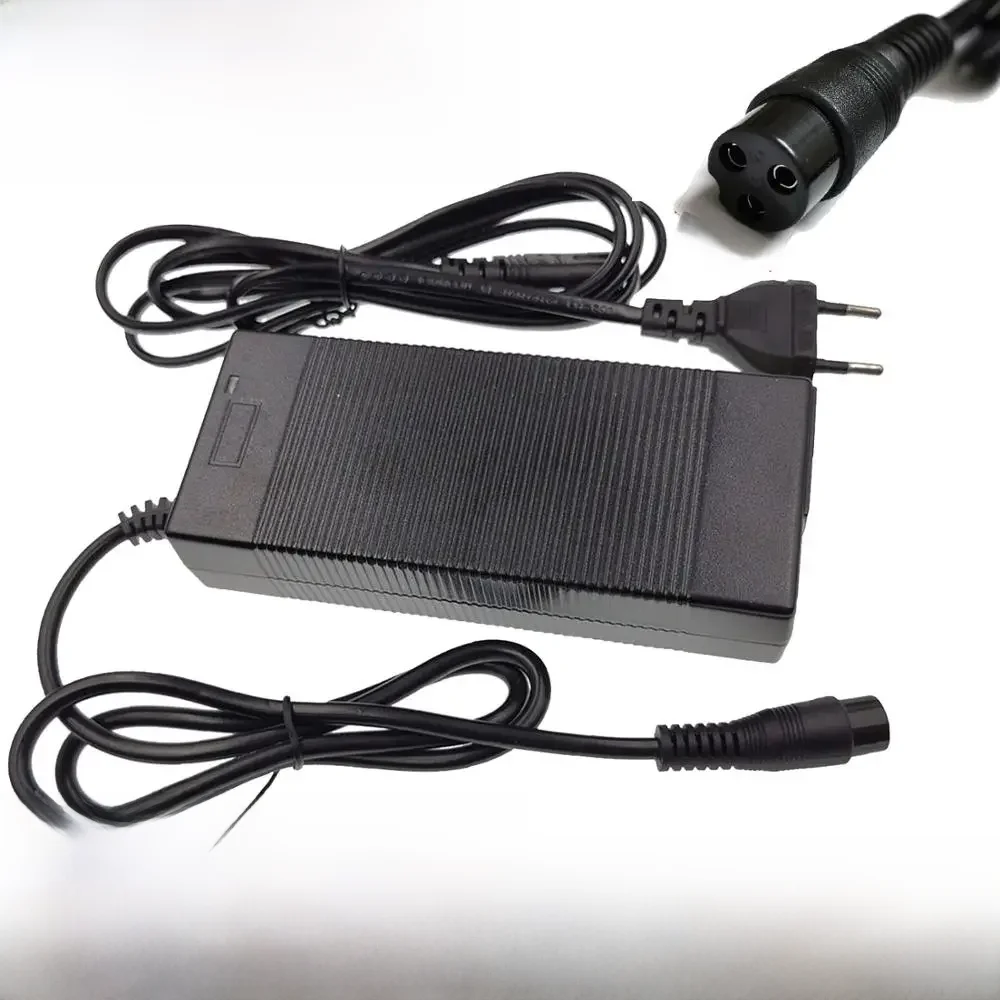 AliExpress NONE 42V 2A electric bike lithium battery charger for 36v electric scooter  3-Prong Inline Connector 3P GX16 Plug