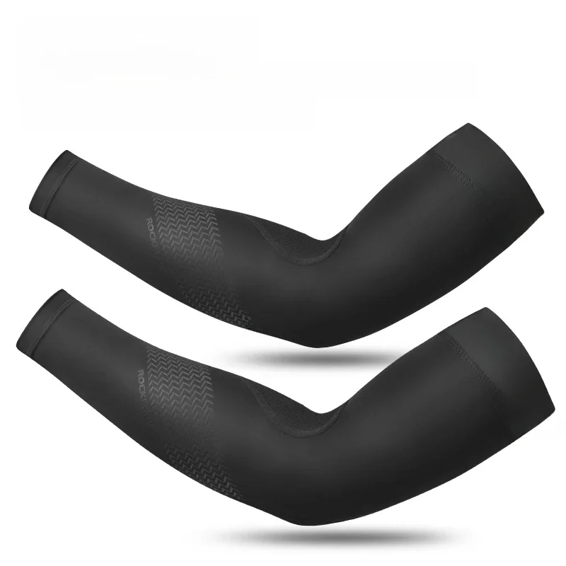 AliExpress ROCKBROS Cooling Arm Sleeves Cover Ice Silk Bicycle Sleeves Summer Breathable Sun UV Protect Outdoor Cycling Sleeves