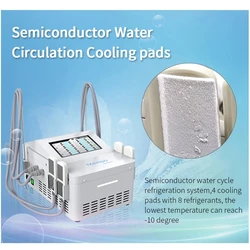 Portable Ems Body Slimming Cryolipolysis Machine Latest Cryo Plate Cool Body Sculpting Fat Freeze Salon Massager Device