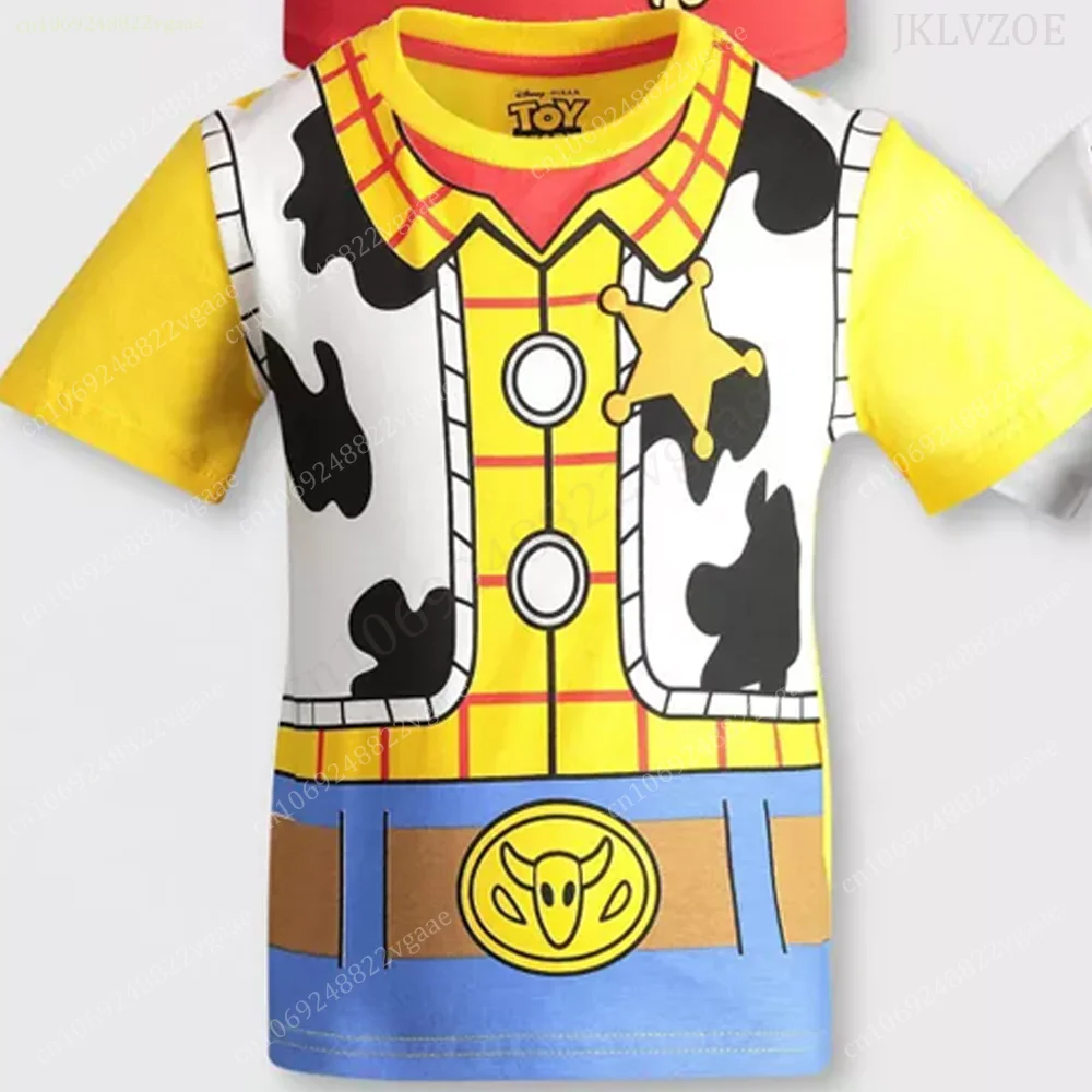 TOY Story T Shirt Men Women Kids Girls Boys Short Sleeve Cartoon Tee Shirt Tops Family Clothes