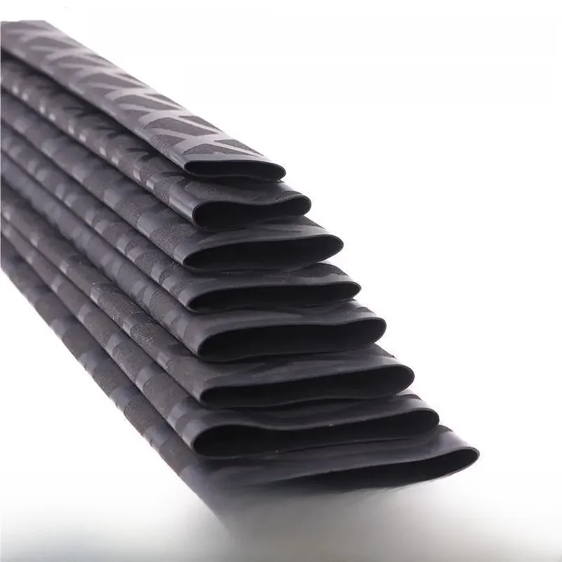 AliExpress NONE Non-Slip Heat Shrink Sleeve Heat Shrink Tube For Fishing Rod/Racket/Bike Handle/Tripod DIY Black 1M 20/25/30/35/40/50mm Optional