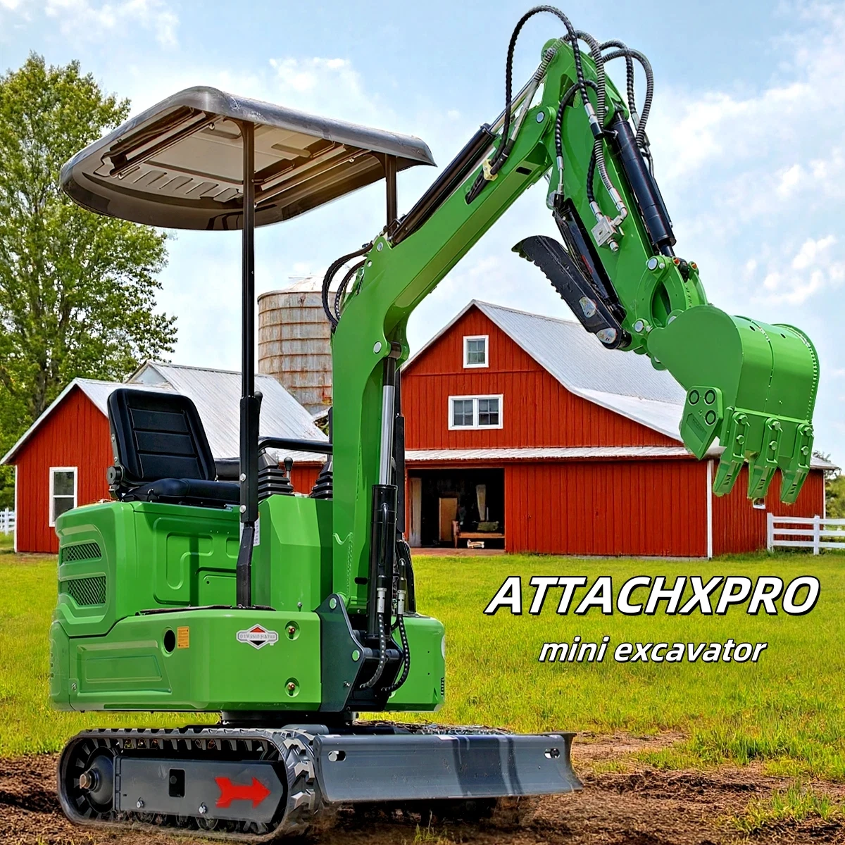 Pagamento completo, non un deposito Minescavatore DM150G da 2000 libbre con morsetto idraulico e motore B&C