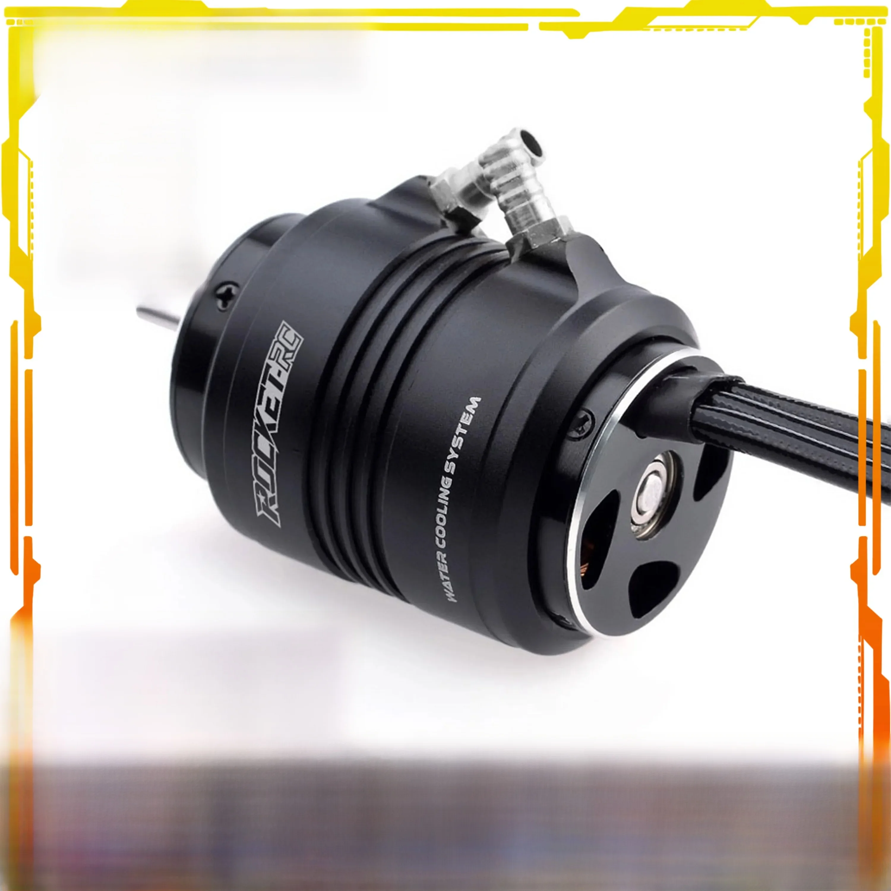 Rocket-RC 2948 3000KV 3450KV 4800KV Waterdichte borstelloze motor 3,175 mm waterkoeling jas voor 600-800 mm RC boot Feilun FT011 - afbeelding 2