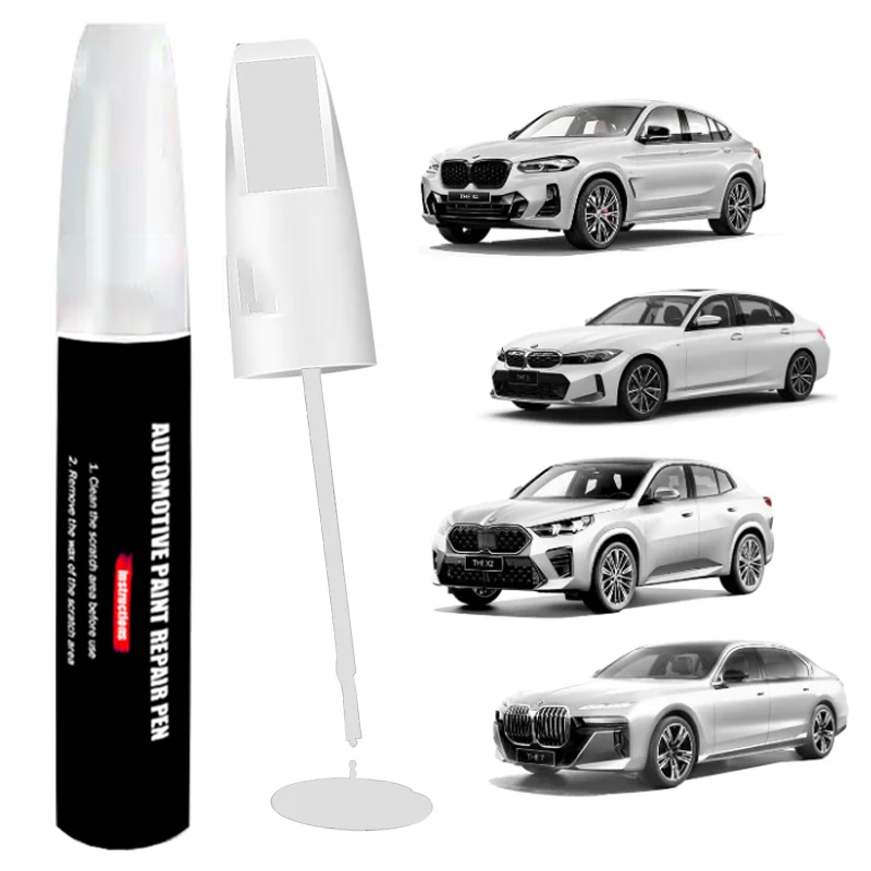 Mineral White Metallic / Alpine White Touch Up Paint for BMW Chips and Nicks Touch Up