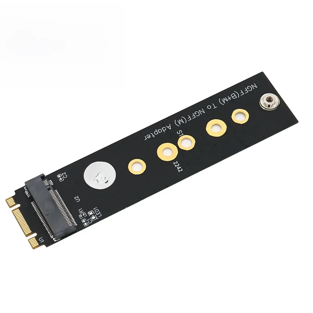 Nowa wersja adaptera M.2 (NGFF) Key B+M do Key M dla dysków SSD PCI-E Bus obsługuje typy 2242/2260/2280 — zdjęcie 2