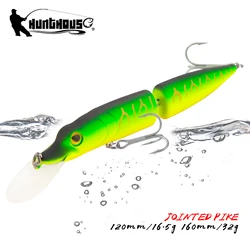 Hunthouse Swimbait Minnow Fishing Lure Floating Hard Bait 160mm 32g Wobblers Predator Gear For Pike Bass Stingra Fish Tackle