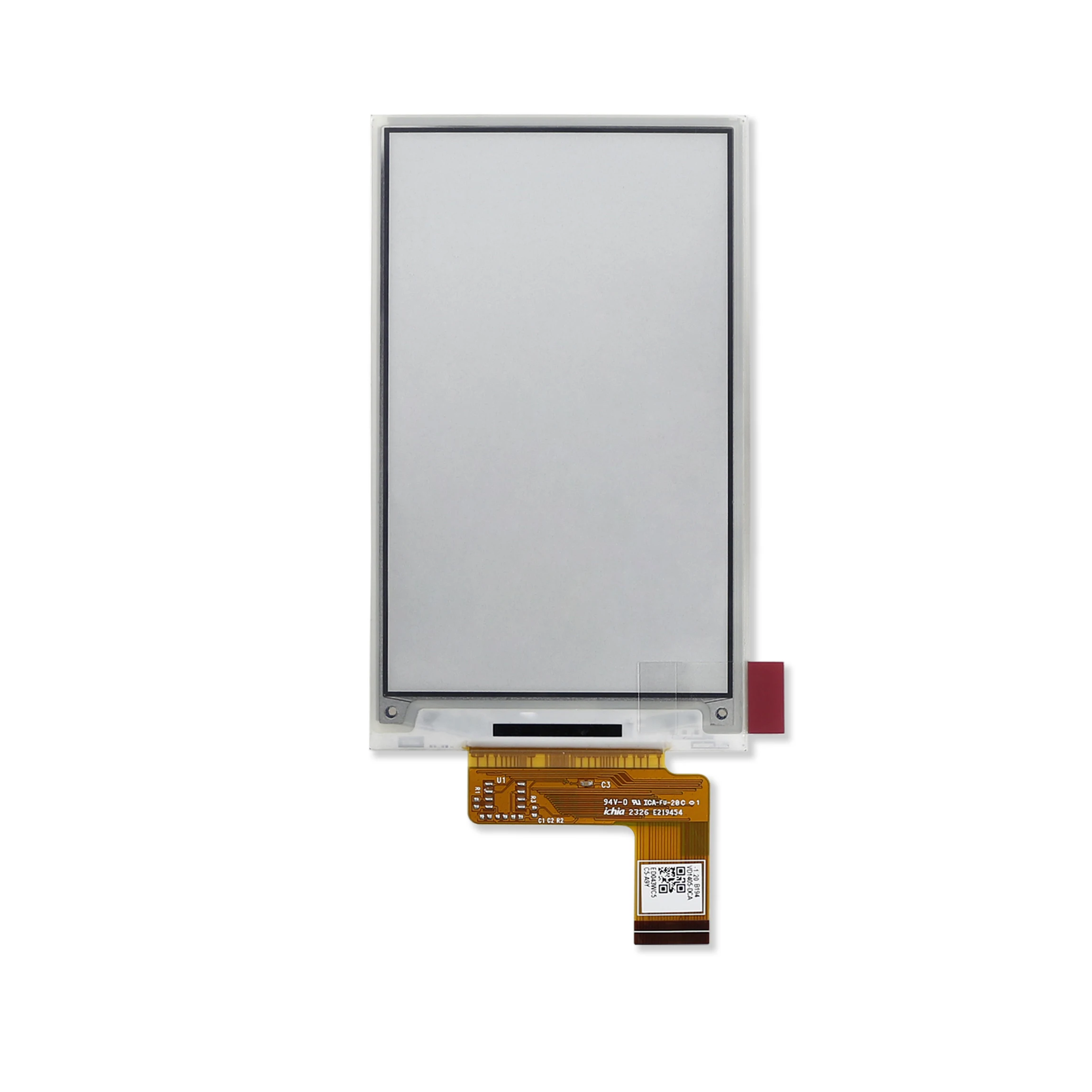 

New 4.3" ED043WC5 (VD1405-DCA) 800(V) × 480(H) ePaper Screen Display
