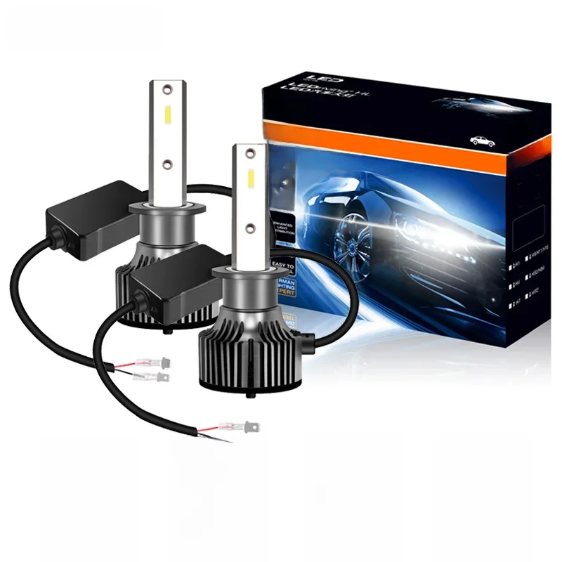 OSRAM LED H1 P14.5s 12V 50W CF Version Car Headlight 4000LM Power Bright 6000K White LED Lamps Turbo Upgrade Bulbs D6150CW, 2pcs