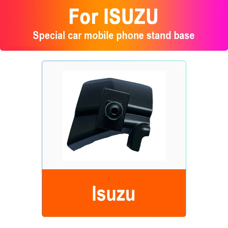 for Isuzu D-Max DMax RG01 MK3 2019 2020 2021 2022 2023 Car Phone Holder Supporting Fixed Bracket Air Outlet Base Accessories