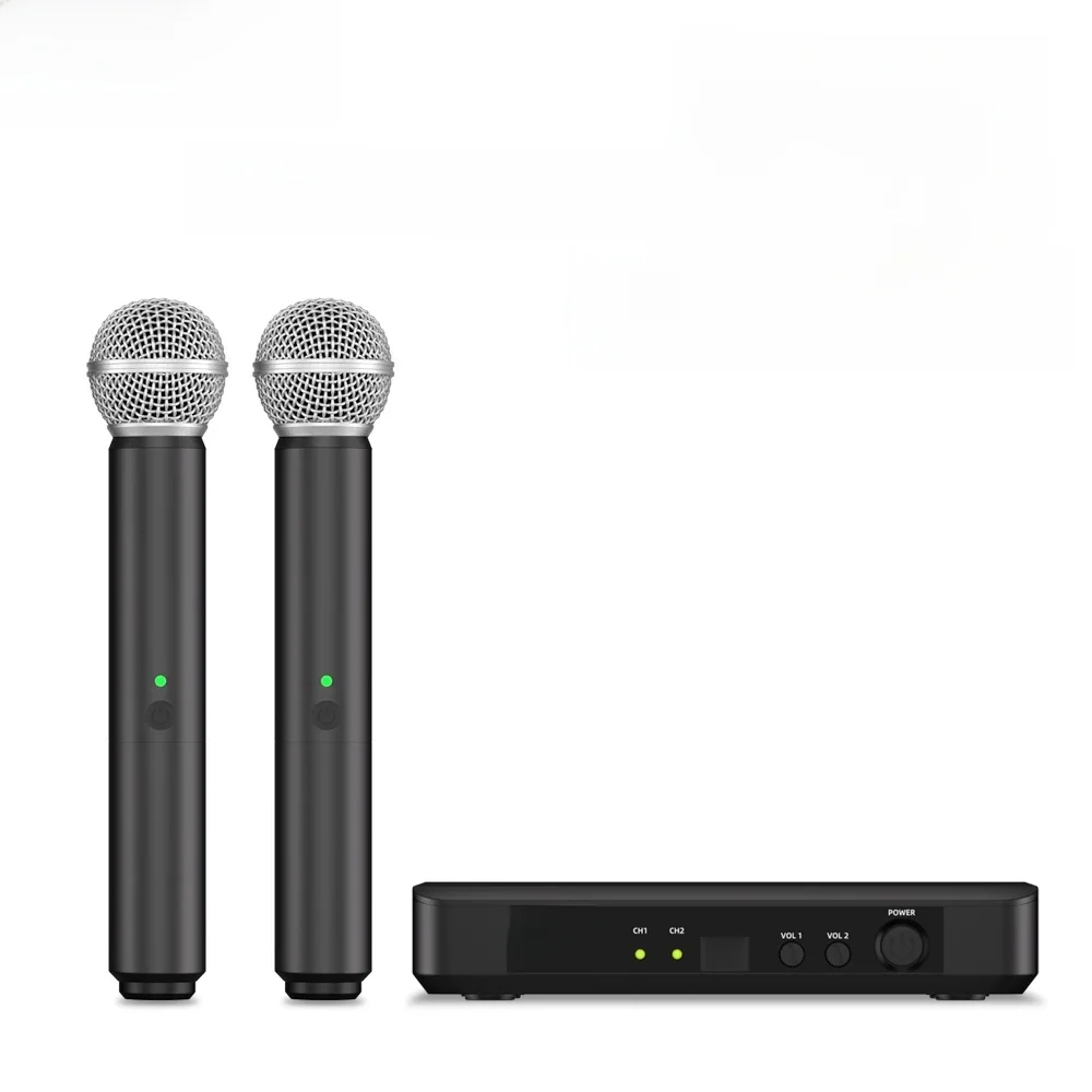 Microphone sans fil G-MARK UHF Statique Universel Karaoké Mic Avec Batterie Rechargeable Pour Haut-Parleur Partie Plusieurs Couleurs 3