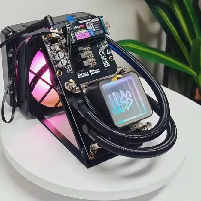 KO Bitaxe Miner NerdQaxe++ 4.8Th/s Hydro Liquid Cooler Bitcoin Miner 6 miesięcy gwarancji!