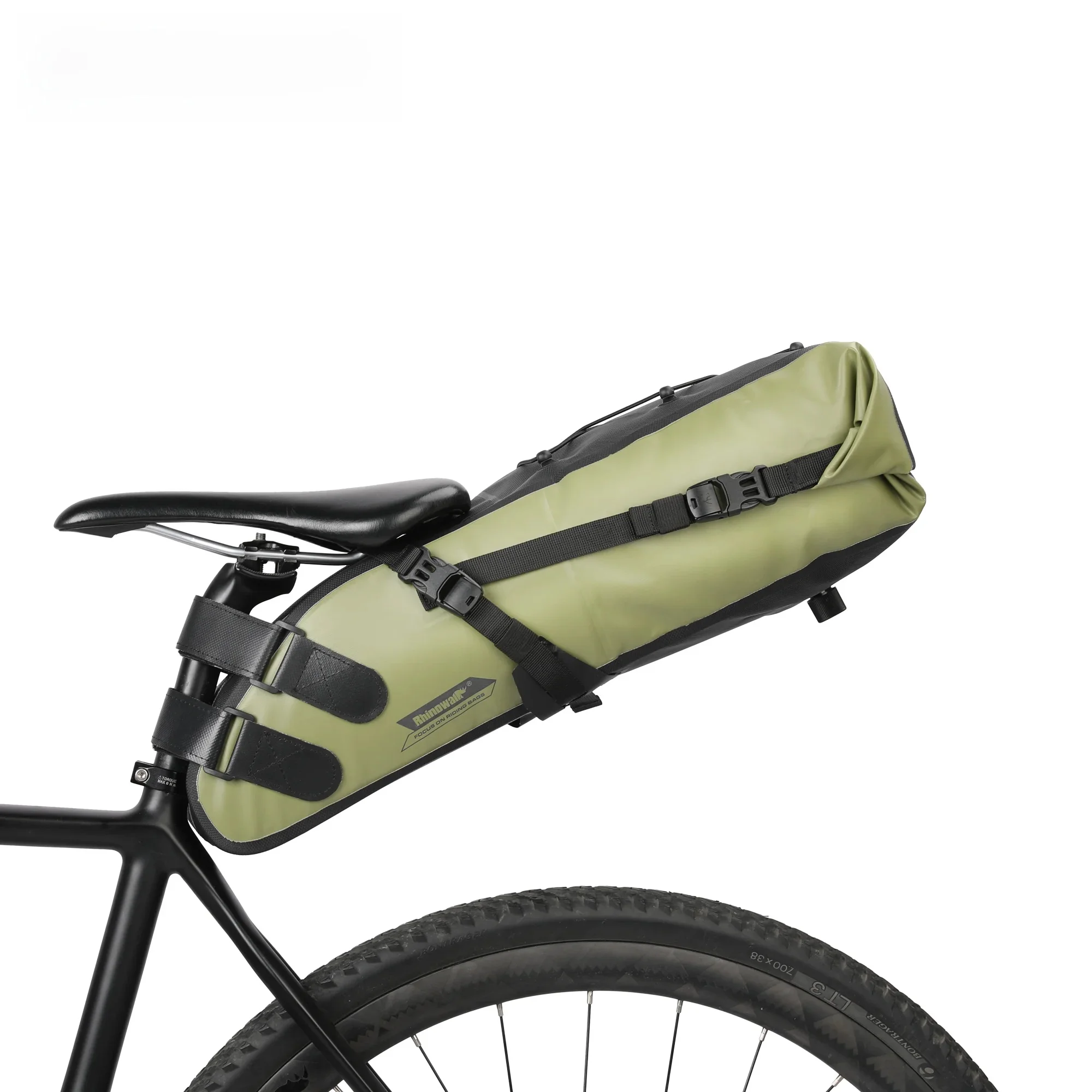 AliExpress UK Rhinowalk Bike Bag 100% Waterproof Bicycle Saddle Bag 5L/10L/13L Reflective Foldable Tail Rear Bag