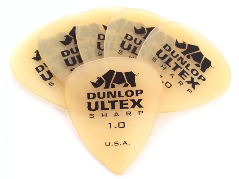 Dunlop Ultex Sharp Guitar Pick Plectrum Mediator 0.73mm-2.0mm, sell by  1 piece