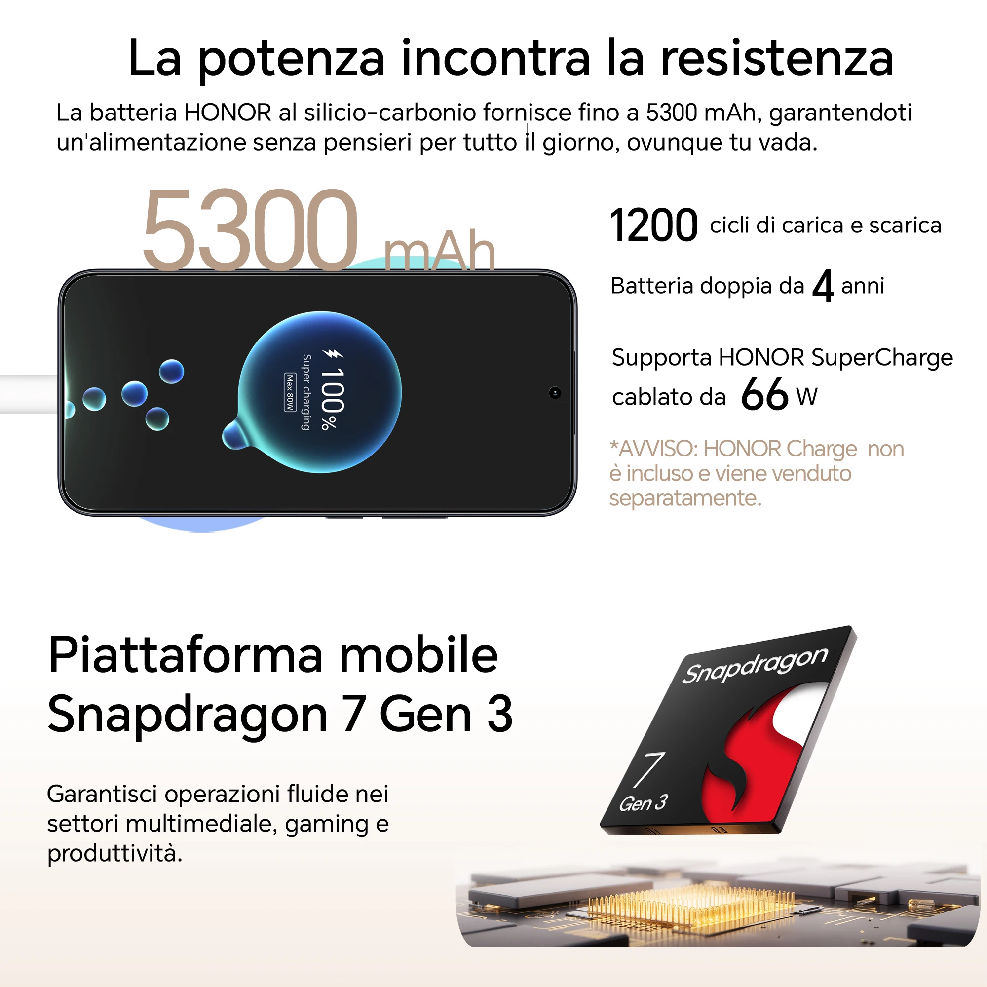 HONOR 400 5G, Teléfono Inteligente con Doble SIM y NFC, Fotografía IA de 200MP, Pantalla AMOLED de 6.55 Pulgadas con Protección Ocular, Batería de 5300mAh, Snapdragon 7 Gen 3, Android 15 7