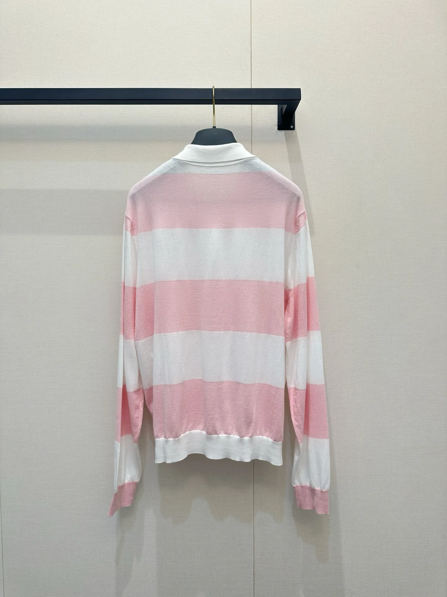 

2026 New Fashion Spring Vintage Color Block Slimming O-Neck Striped Half Sleeve for Women High Quality