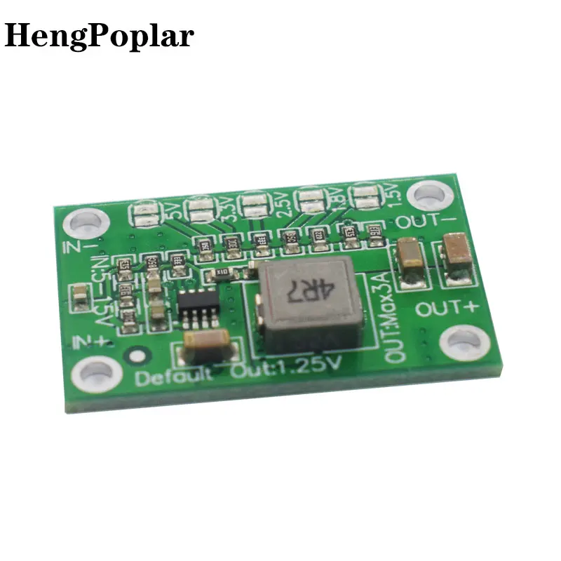 10pcsCA1235 Adjustable Power Module CA-1235 Buck Power Module 1.25V 1.5 1.8 2.5 3.3 5V Output 5-16V Input Step-Down Power Supply