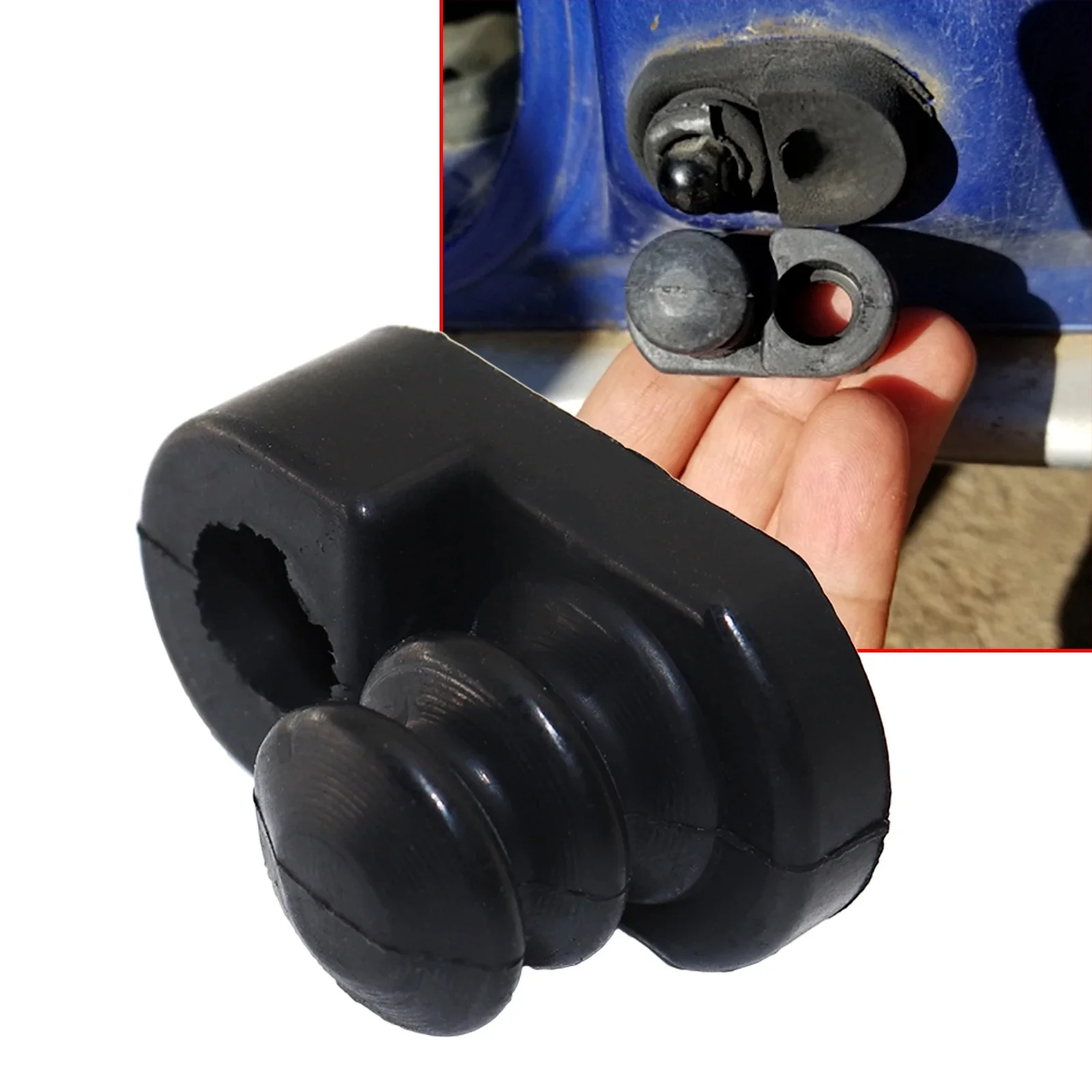 Capuchon de protection en caoutchouc pour interrupteur de porte, accessoires de voiture noirs, pièces de rechange automatiques, protecteur pour Nissan Patrol GQ Y60 GU Y61 d'échantillons ian W41