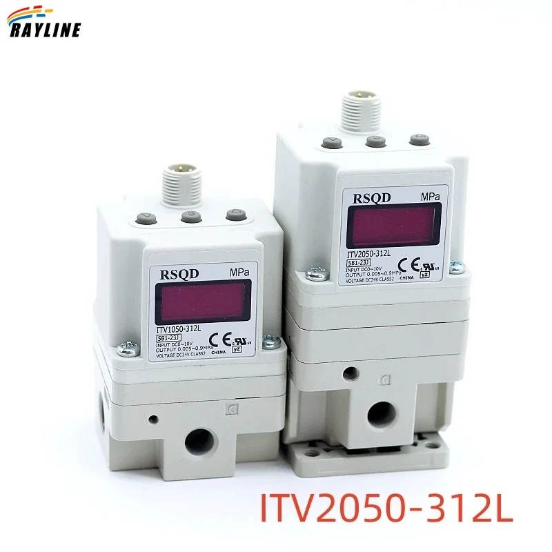 SMC Electrical Proportional Valve ITV2050-313N ITV2050-312L Pneumatic Equipment For Fiber Laser Metal Cutting Machine