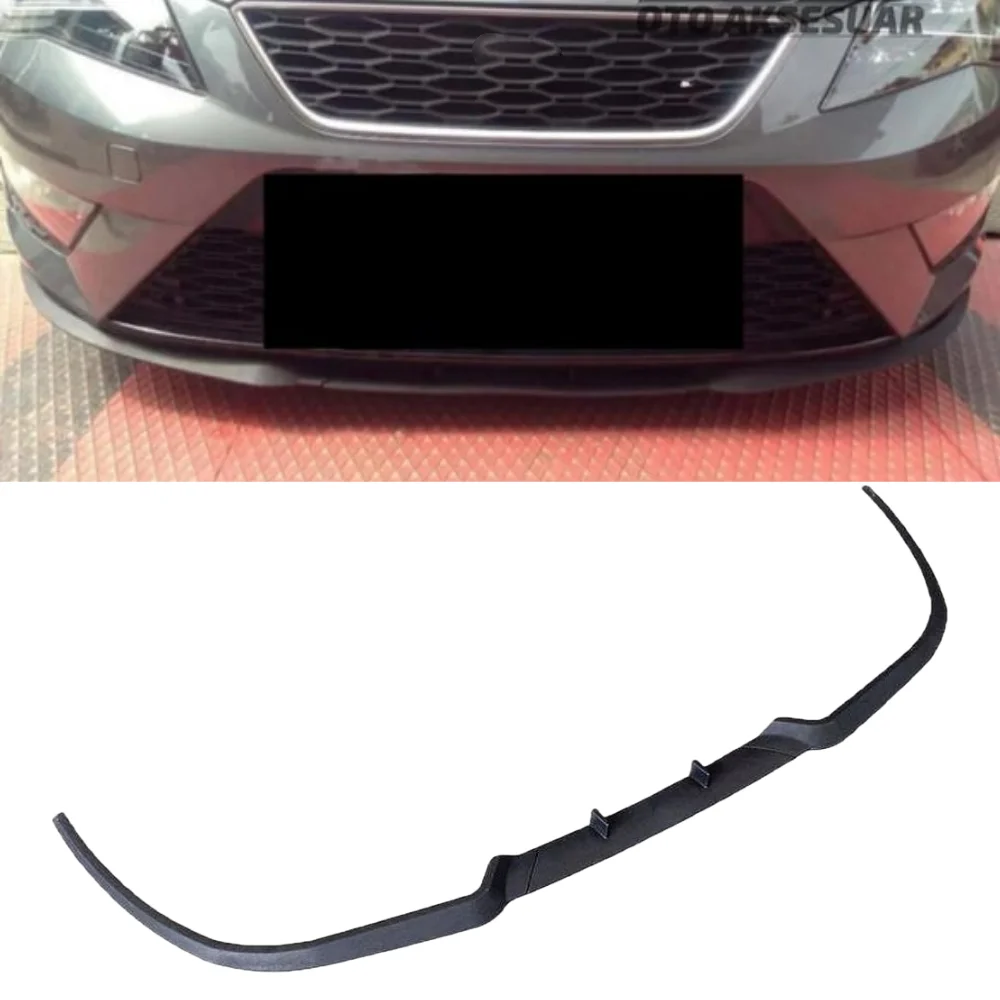 For Seat Ibiza MK3 MK2 MK1 CUPRA R front SPOILER FRONT BUMPER LIP Euro Spoiler lip Universal 3 PCs body kit car accessories Tuni