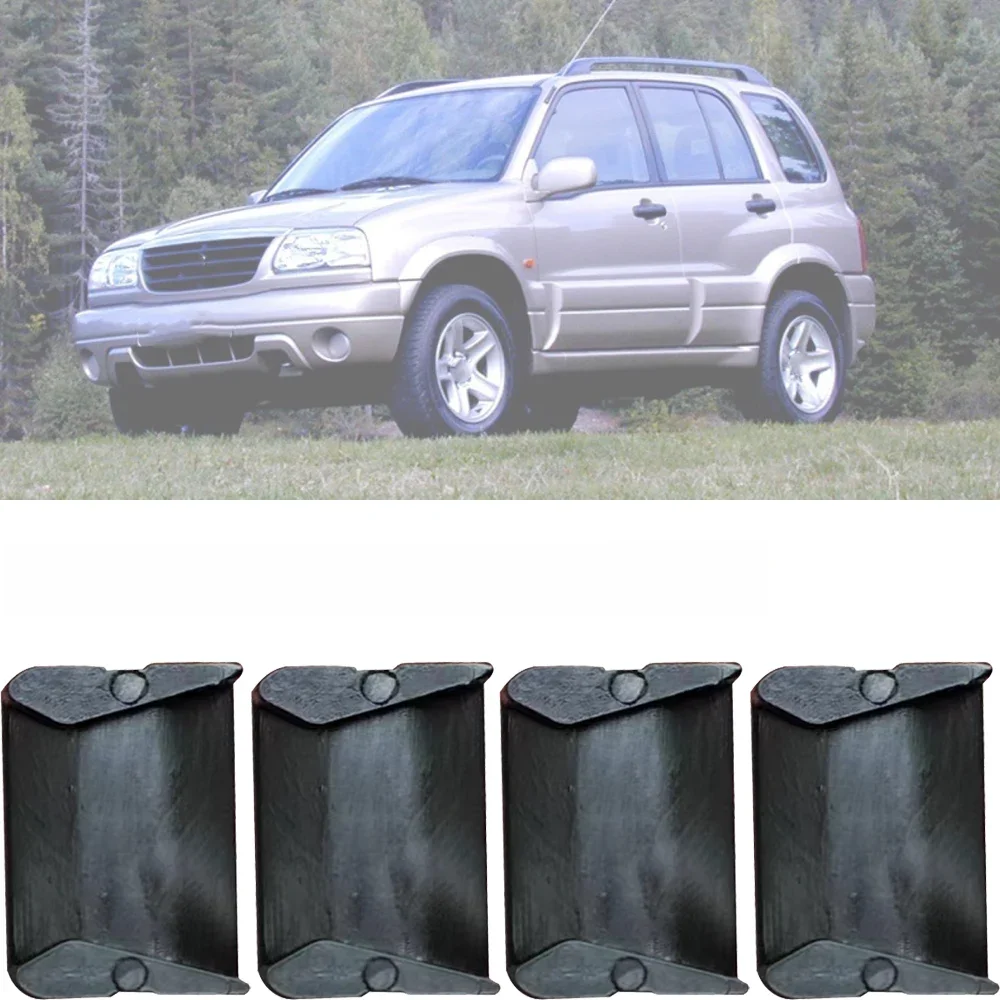 4X Tylko do tylnych drzwi samochodowych Zestaw naprawczy paska kontrolnego Zatyczka Klips tłumiący Do Suzuki Grand Vitara FT GT 1997 1998 1999 - 2005 — zdjęcie 2
