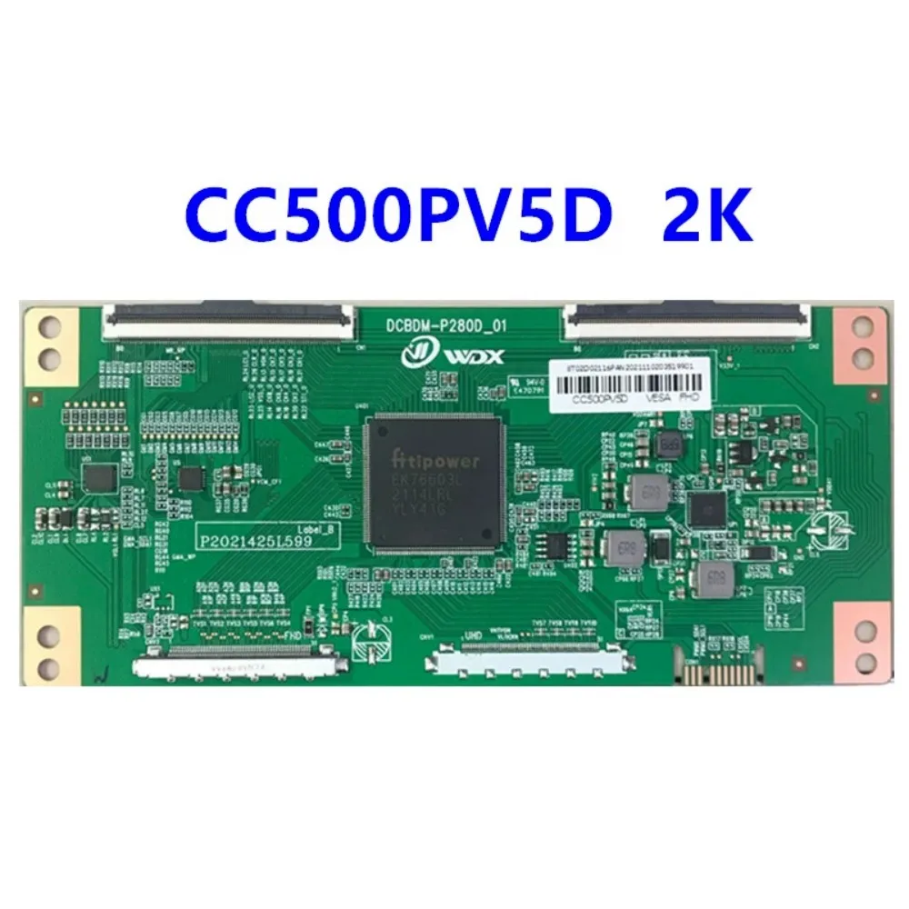Logic Board tv Tela Reparando Peças tv Lcd Cc500pv5d 2k 4k