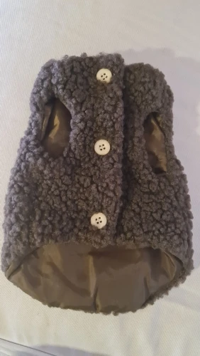 Warm Lamb Wool Pet Vest photo review