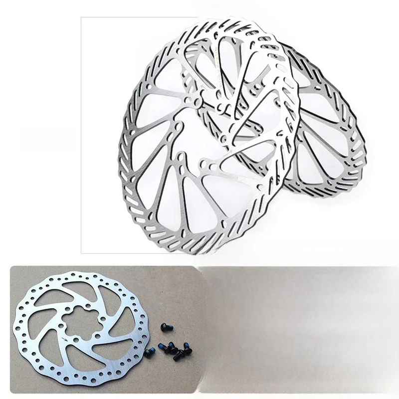AliExpress MTB Bicycle Brake Disc 140mm/160mm/180mm Discs Rotor 6 Bolt Mountain Bike Brake Disk Bicycle Accessories 1PC