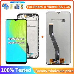 Tela lcd de qualidade aaa para xiaomi redmi 8 display lcd tela de toque digitador assembléia para mi telefone redmi 8a display com moldura