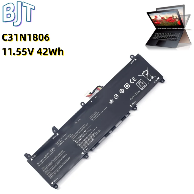 

11.55V 42Wh New C31N1806 Laptop Battery For ASUS VivoBook S13 S330F S330UA S330FN S330FA X330FA X330FL X330UA K330 R330 K330FA