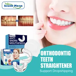 Orthodontic Teeth Corrector Alignment Straighten Dislocation Dental Retainer Bruxism Mouth Guard Adults Braces Tooth Tray 1pcs