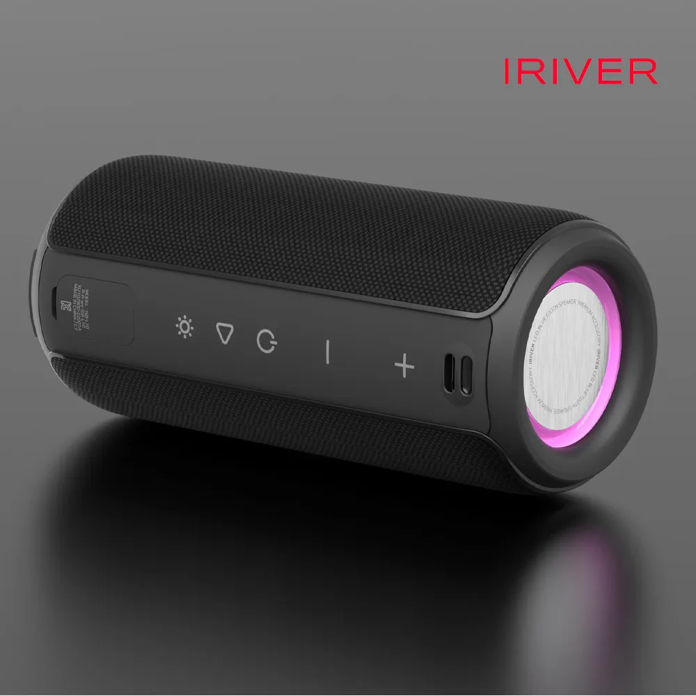 IRiver Bluetooth speaker sound motion EDS-L01 wireless speaker portable camping bike Muse light