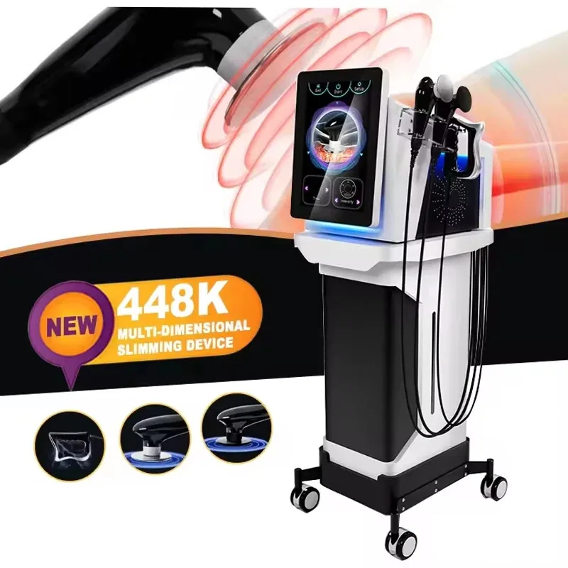 

Tecar Therapy Indiba 448Khz Monopolar RF CET Face Lifting RET Body Contouring 448K Reduction Diathermy RF Machine