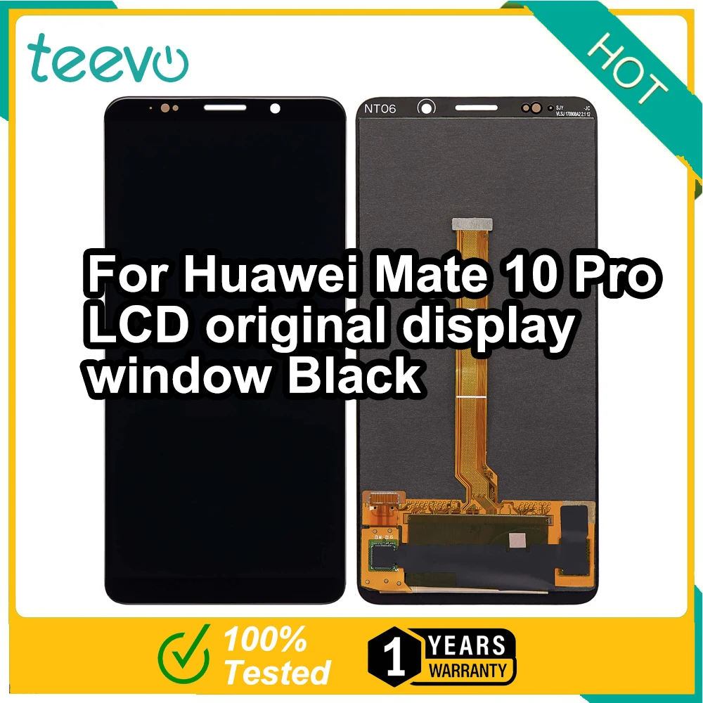 

Для Huawei Mate 10 Pro экран дисплей окно и сенсорный экран дигитайзер черный