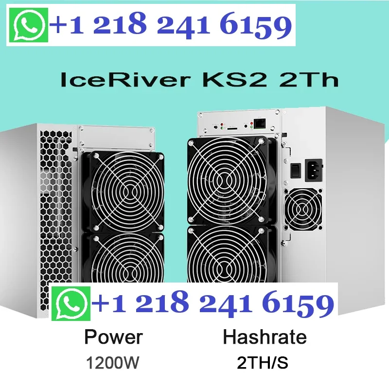 Iceriver KAS Miner, Iceriver Klt2000Gh/s, Commande cool BAC, Prêt au soleil, 2th/s