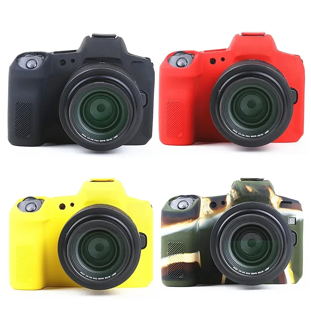 EOS-R Silicone Armor Skin Case Body Cover Protector do bezlusterkowego aparatu cyfrowego Canon EOS R — zdjęcie produktu 7