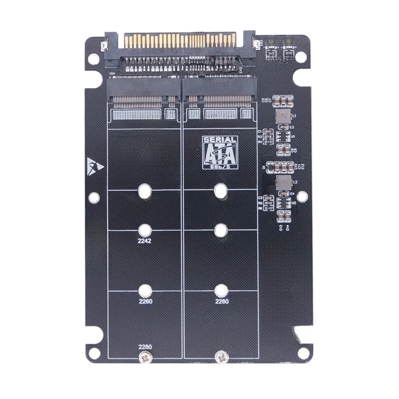 Adapter SSD M.2 SSD do U.2 Adapter M2 SATA NVMe Key B/M NGFF SSD do PCI-e U2 SFF-8639 Adapter konwersji PCIe M2 do komputera PC — zdjęcie produktu 7