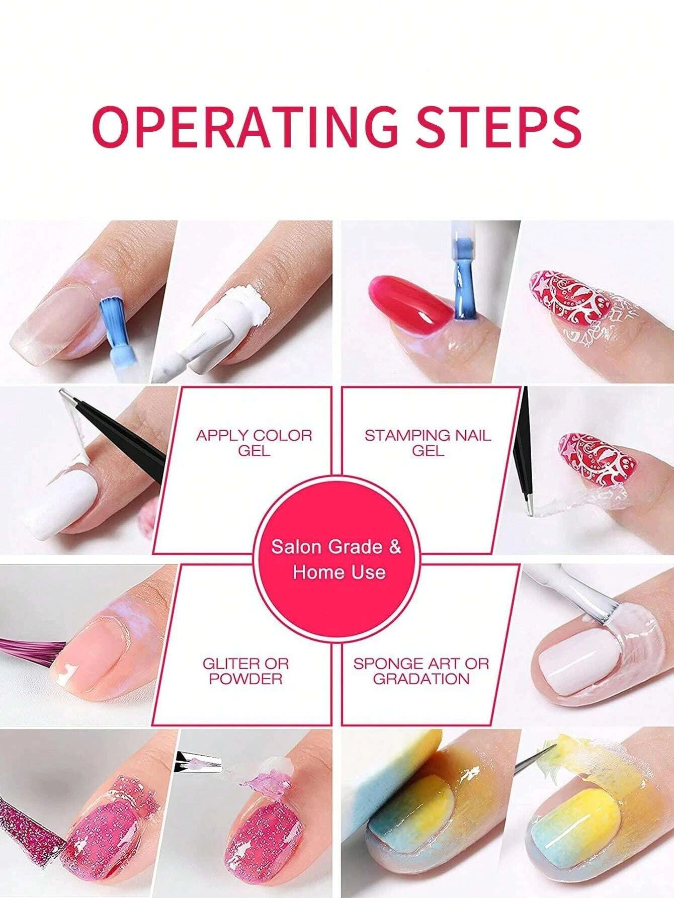 سائل حاجز أظافر قابل للتقشير 7.5 مل - شريط لاتكس مضاد للتدفق لتلميع الأظافر، سريع الجفاف، واقي للبشرة، سهل التنظيف #5