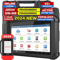 LAUNCH X431 Pad V Elite J2534 Reprogramming Tool, Online ECU Coding, Topology Diagnostic Scanner,50+ Services Heavy Duty Truck