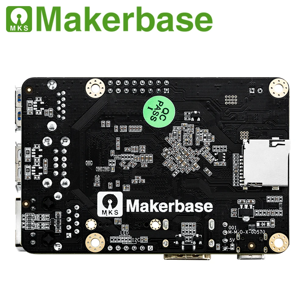 Quad-Core Touch Screen para Raspberry Pi, SOC, Funciona Klipper, MKS PI Board, 64Bits, 3.5 ", 5", RasPi, Voron, VS