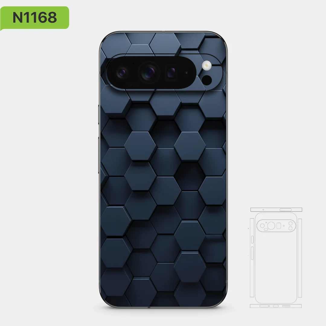 

Виниловые обертывания для кожи Nexa премиум-класса, коллекция сотов, для Google Pixel 9, Pixel 8, Pixel 7, Pixel 6, GP022