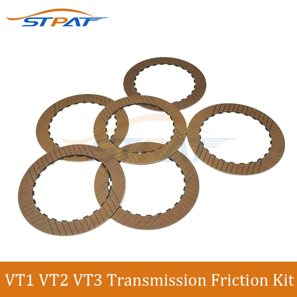 

STPAT VT2 VT3 VT1 CVT Auto Transmission Friction Kit Clutch Plates or BMW Mini BYD Geely Haima Zotye