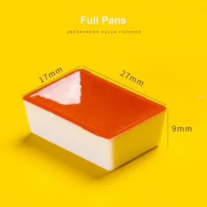 Sonnet-Contest of Malen für Aquarell für Künstler, helle und lebendige Farben, vollständige Umhang in Kartenbox, weiße Nächte, 16 oder 24 Farben, 2,5 ml, hergestellt in Russland 9 Hauptgebäudebuilderverkäufe - №3